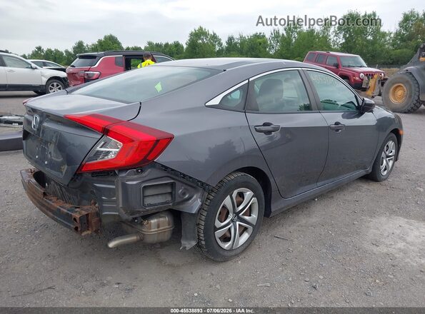 19XFC2F53JE203831 2018 HONDA CIVIC Gray Задня права чверть