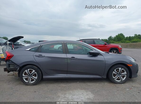 19XFC2F53JE203831 2018 HONDA CIVIC Gray Панорамний вид салону 360°