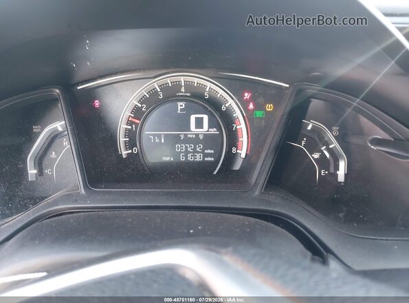 19XFC2F54GE014971 2016 HONDA CIVIC Blue Widok tylnych siedzeń