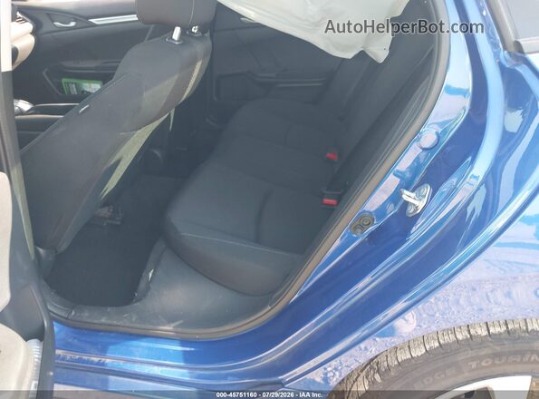 19XFC2F54GE014971 2016 HONDA CIVIC Blue Widok naklejki z numerem VIN