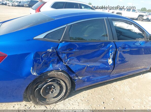 19XFC2F54GE014971 2016 HONDA CIVIC Blue Widok z przodu