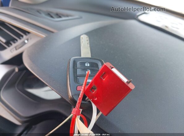 19XFC2F54GE014971 2016 HONDA CIVIC Blue Widok deski rozdzielczej