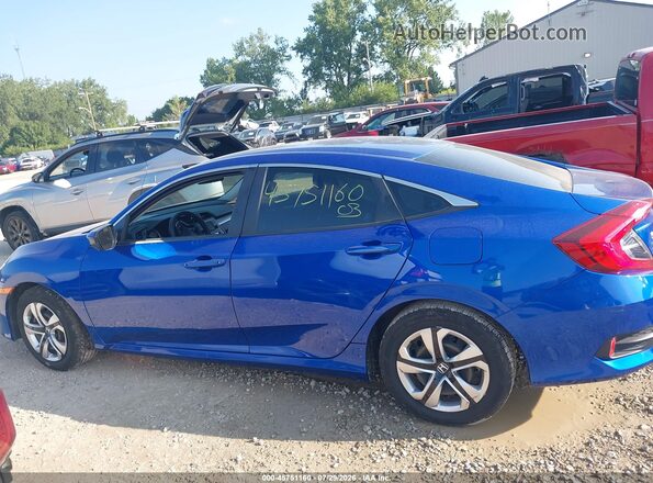 19XFC2F54GE014971 2016 HONDA CIVIC Blue Widok wnętrza 360 stopni