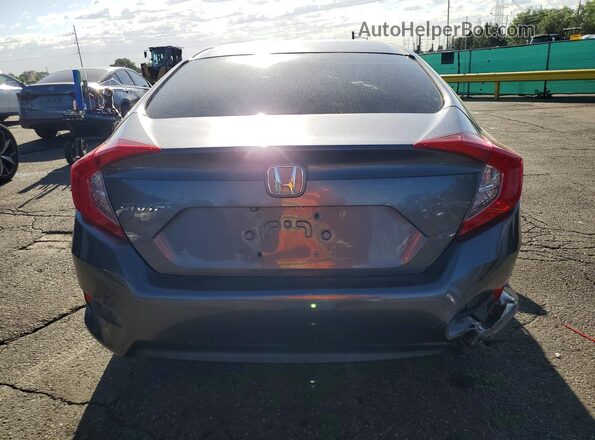 19XFC2F54GE017451 2016 HONDA CIVIC Gray Widok z tyłu