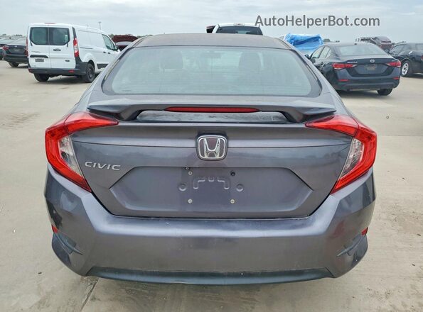 19XFC2F54GE030054 2016 HONDA CIVIC Charcoal Vista trasera
