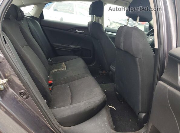 19XFC2F54GE030054 2016 HONDA CIVIC Charcoal Vista de los asientos traseros