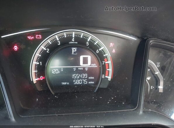 19XFC2F54GE098726 2016 HONDA CIVIC Gray 