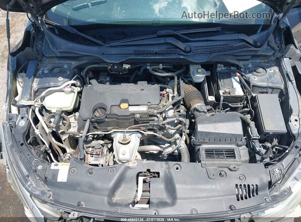 19XFC2F54GE098726 2016 HONDA CIVIC Gray Widok z tyłu