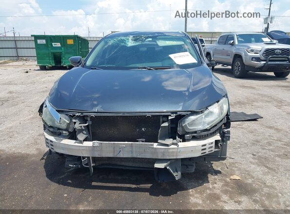 19XFC2F54GE098726 2016 HONDA CIVIC Gray Widok wnętrza z tyłu