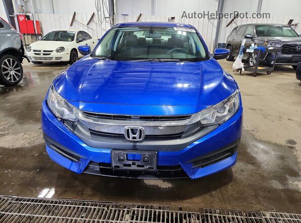 19XFC2F54GE098905 2016 HONDA CIVIC Синий Вид спереди