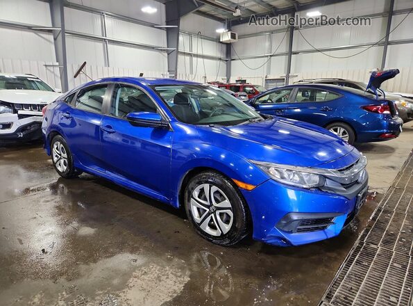 19XFC2F54GE098905 2016 HONDA CIVIC Синий Передняя правая четверть