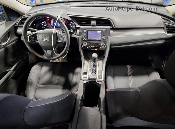 19XFC2F54GE098905 2016 HONDA CIVIC Синий Вид панели приборов