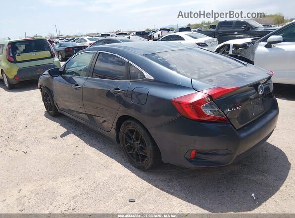 19XFC2F54GE222431 2016 HONDA CIVIC Gray Trasero izquierdo