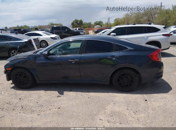 19XFC2F54GE222431 2016 HONDA CIVIC Gray Vista interior trasera