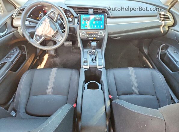 19XFC2F54HE009254 2017 HONDA CIVIC Black წინა პანელის ხედი
