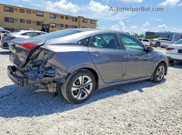19XFC2F54HE023672 2017 HONDA CIVIC Gray Trasero derecho
