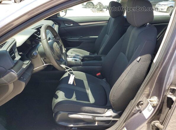 19XFC2F54HE023672 2017 HONDA CIVIC Gray Vista interior delantera