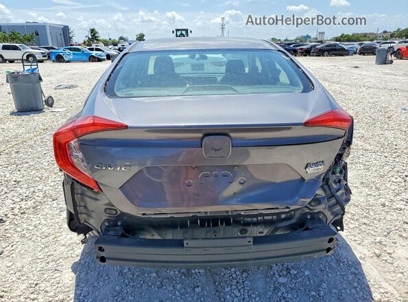 19XFC2F54HE023672 2017 HONDA CIVIC Gray Vista trasera