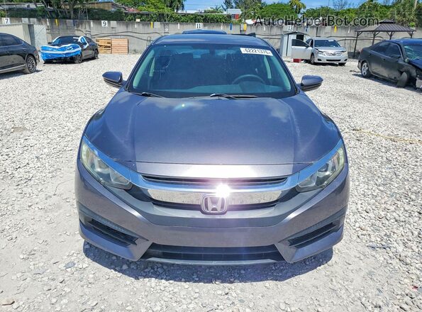 19XFC2F54HE023672 2017 HONDA CIVIC Gray Vista frontal