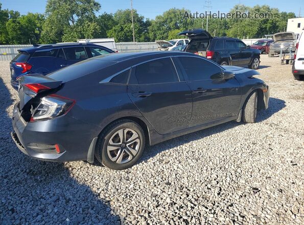 19XFC2F54HE031612 2017 HONDA CIVIC Gray Հետևի աջ