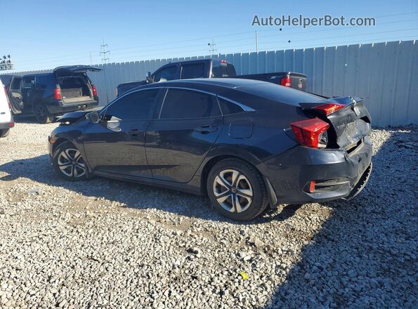 19XFC2F54HE031612 2017 HONDA CIVIC Gray Հետևի ձախ