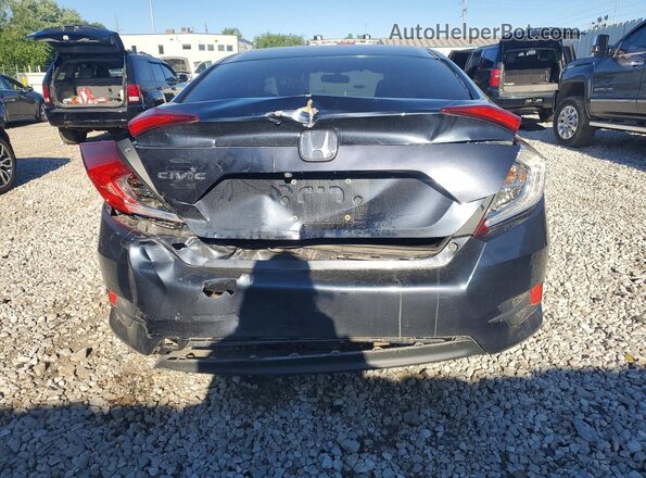 19XFC2F54HE031612 2017 HONDA CIVIC Gray Հետևի տեսք
