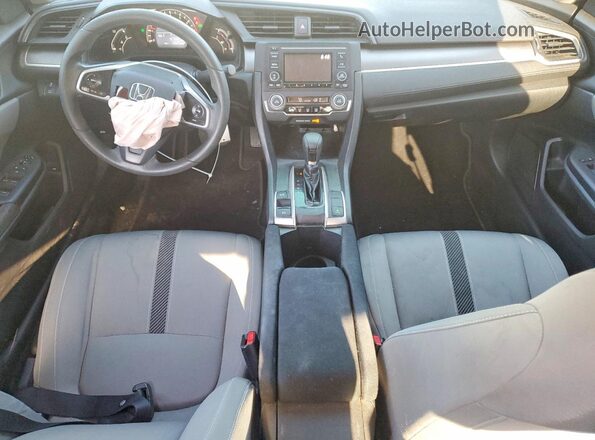 19XFC2F54HE031612 2017 HONDA CIVIC Gray Առջևի վահանակի տեսք