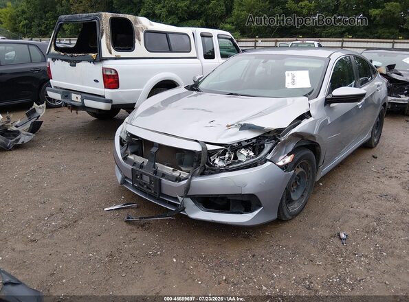 19XFC2F54HE044473 2017 HONDA CIVIC Silver წინა ხედი