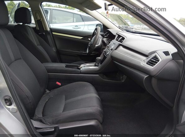 19XFC2F54HE044473 2017 HONDA CIVIC Silver წინა სალონის ხედი