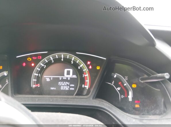 19XFC2F54HE044473 2017 HONDA CIVIC Silver უკანა სავარძლების ხედი