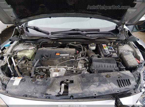 19XFC2F54HE044473 2017 HONDA CIVIC Silver უკანა ხედი