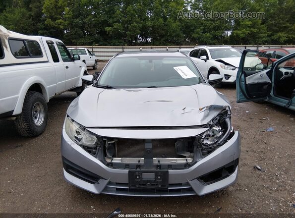 19XFC2F54HE044473 2017 HONDA CIVIC Silver ხელსაწყოთა პანელის ხედი