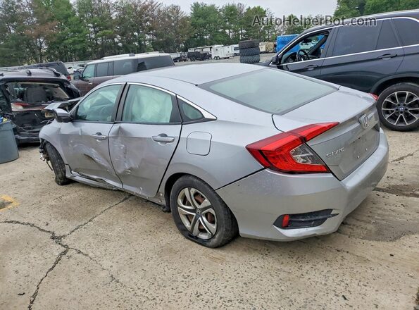 19XFC2F54HE223760 2017 HONDA CIVIC Silver Задня ліва чверть