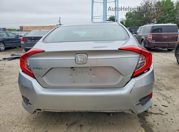 19XFC2F54HE223760 2017 HONDA CIVIC Silver Вид ззаду