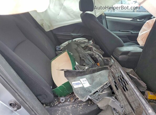 19XFC2F54HE223760 2017 HONDA CIVIC Silver Вид задніх сидінь