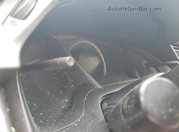 19XFC2F54HE223760 2017 HONDA CIVIC Silver Вид щитка приладів