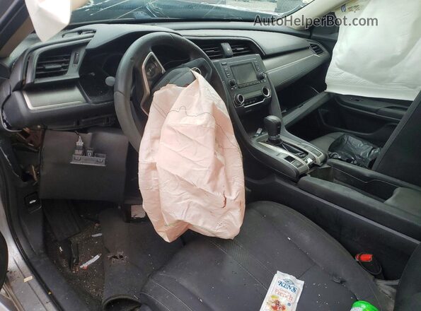 19XFC2F54HE223760 2017 HONDA CIVIC Silver Вид панелі приладів