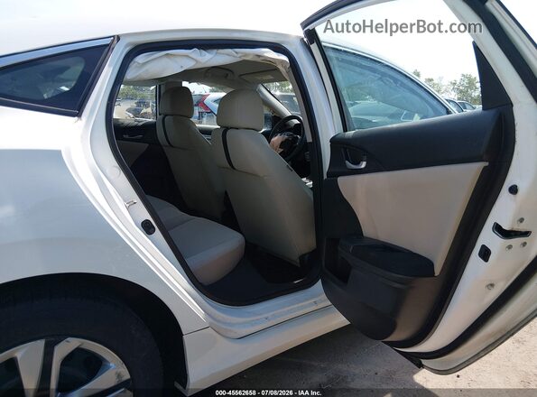 19XFC2F54JE015545 2018 HONDA CIVIC White Widok naklejki z numerem VIN