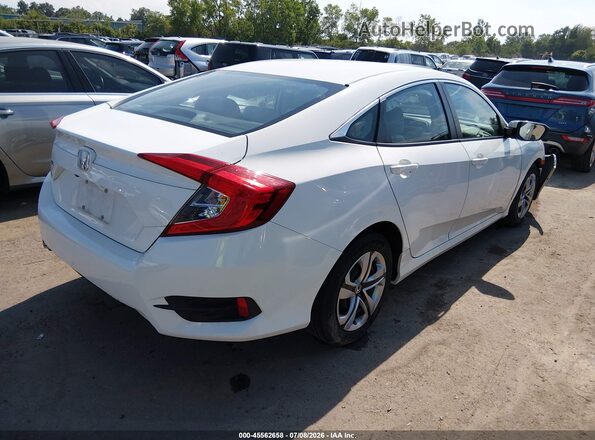 19XFC2F54JE015545 2018 HONDA CIVIC White Tył prawy