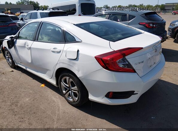 19XFC2F54JE015545 2018 HONDA CIVIC White Tył lewy