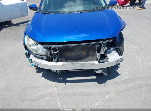 19XFC2F54JE027730 2018 HONDA CIVIC Blue Front view