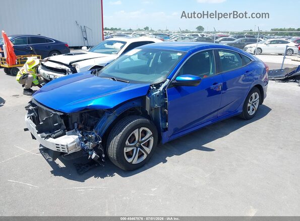 19XFC2F54JE027730 2018 HONDA CIVIC Blue Front left