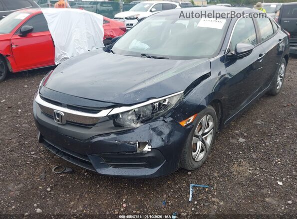 19XFC2F54JE029753 2018 HONDA CIVIC Dark Blue Դիմացի տեսք