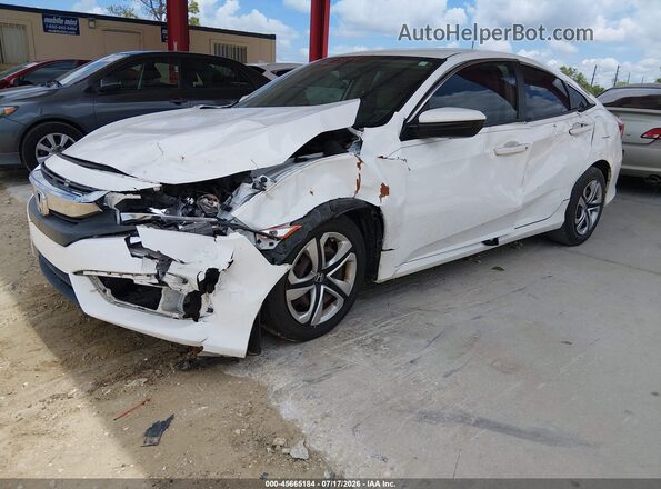 19XFC2F55GE000335 2016 HONDA CIVIC Белый Передняя левая четверть