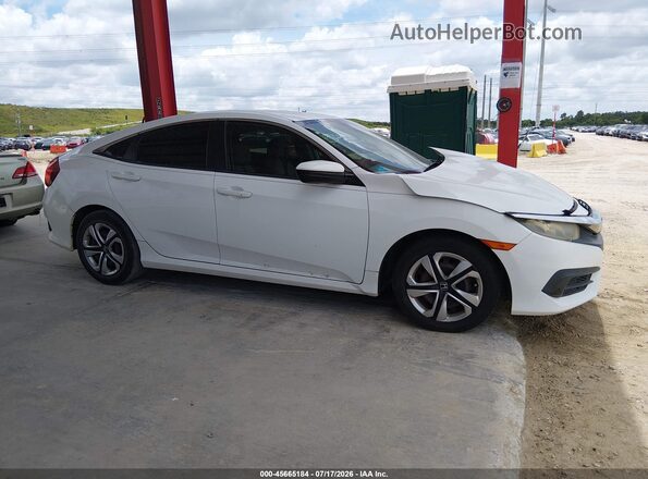 19XFC2F55GE000335 2016 HONDA CIVIC Белый Вид задней части салона