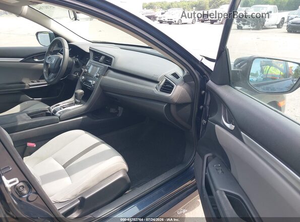 19XFC2F55GE006331 2016 HONDA CIVIC Gray Widok wnętrza z przodu