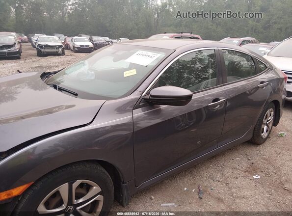 19XFC2F55GE007303 2016 HONDA CIVIC Серый Панорамный вид салона 360°
