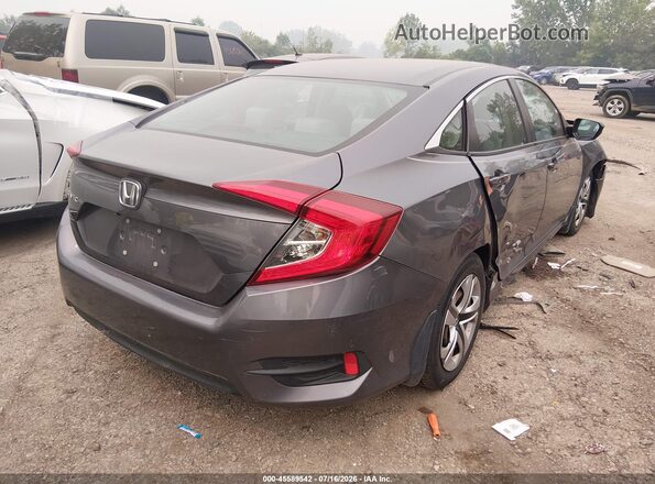 19XFC2F55GE007303 2016 HONDA CIVIC Серый Задняя правая четверть