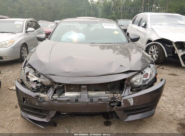 19XFC2F55GE007303 2016 HONDA CIVIC Серый Вид щитка приборов