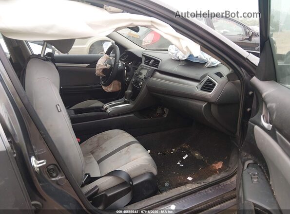 19XFC2F55GE007303 2016 HONDA CIVIC Серый Вид салона спереди